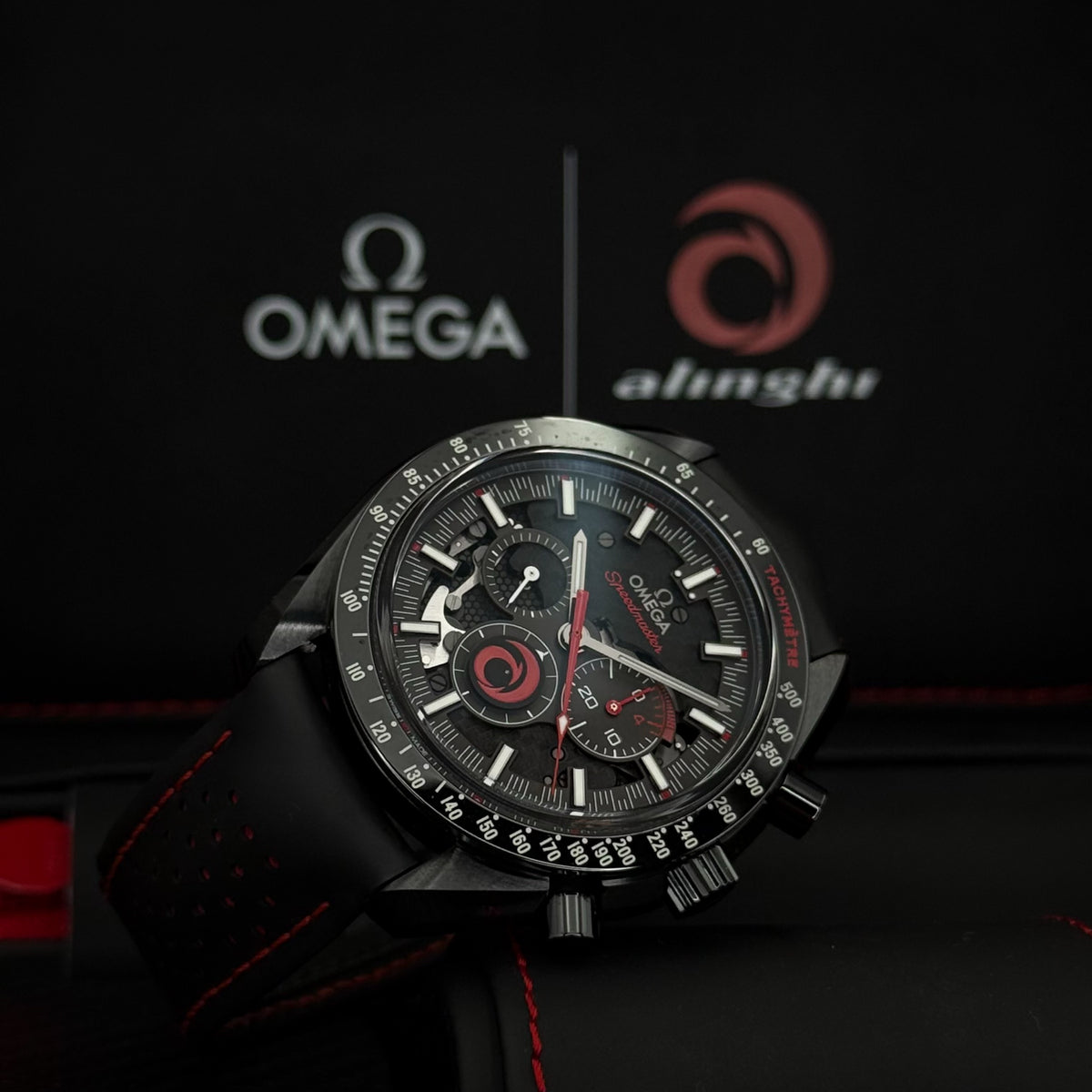 Omega Speedmaster Dark Side Of The Moon 'Alinghi' 311.92.44.30.01.002