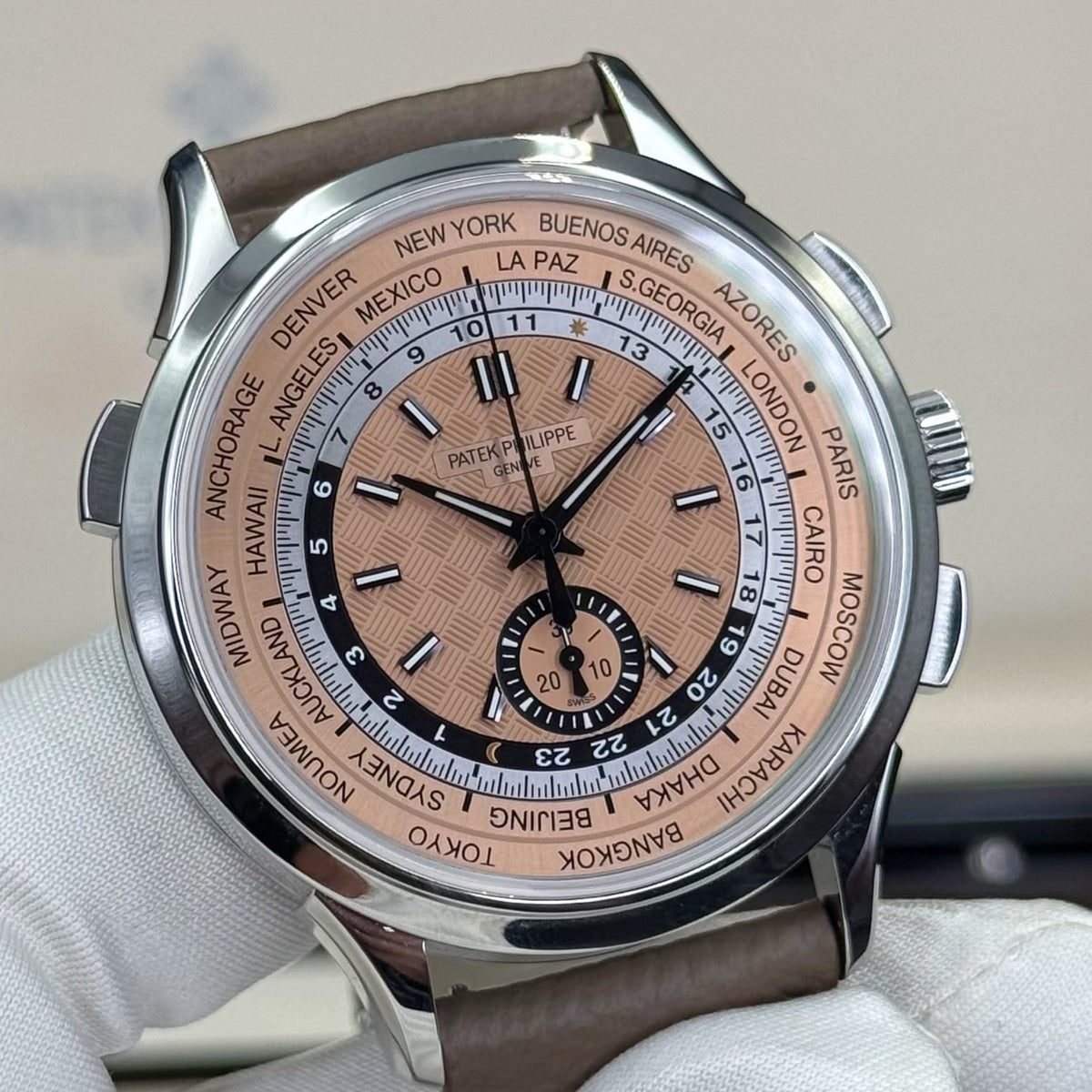 Patek Philippe World Time Chronograph Flyback 5935A-001