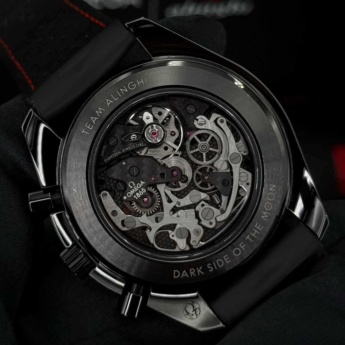 Omega Speedmaster Dark Side Of The Moon 'Alinghi' 311.92.44.30.01.002