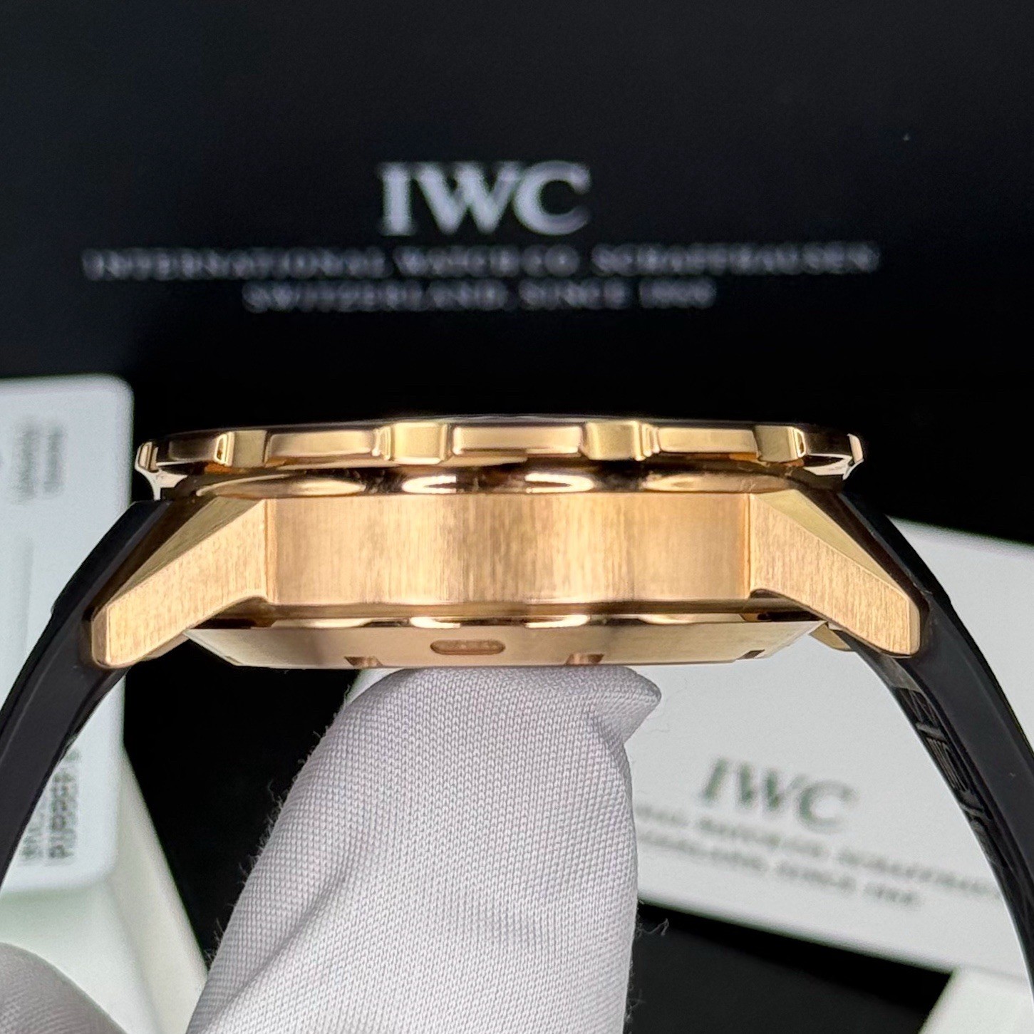 IWC Aquatimer IW376903 Flyback Chronograph 44mm 18K Rose Gold Box Papers - Image 15