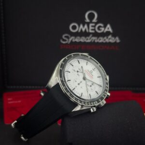 2025 Omega Speedmaster Moonwatch 310.32.42.50.04.001 New White Dial