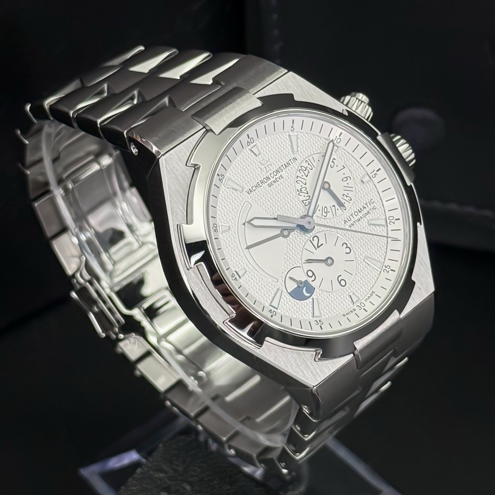 Vacheron Constantin Overseas Silver Men's Watch - 47450/B01A-9226 - Image 3