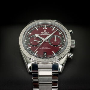 Omega Speedmaster 57 40.5mm 332.10.41.51.11.001 Burgundy Dial Chronograph