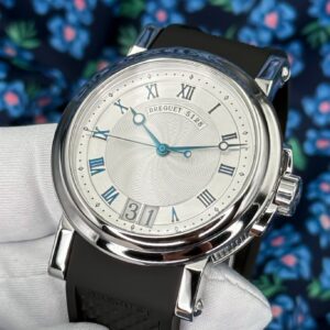 Breguet Marine Silver Men's Watch - 5817ST/12/5V8