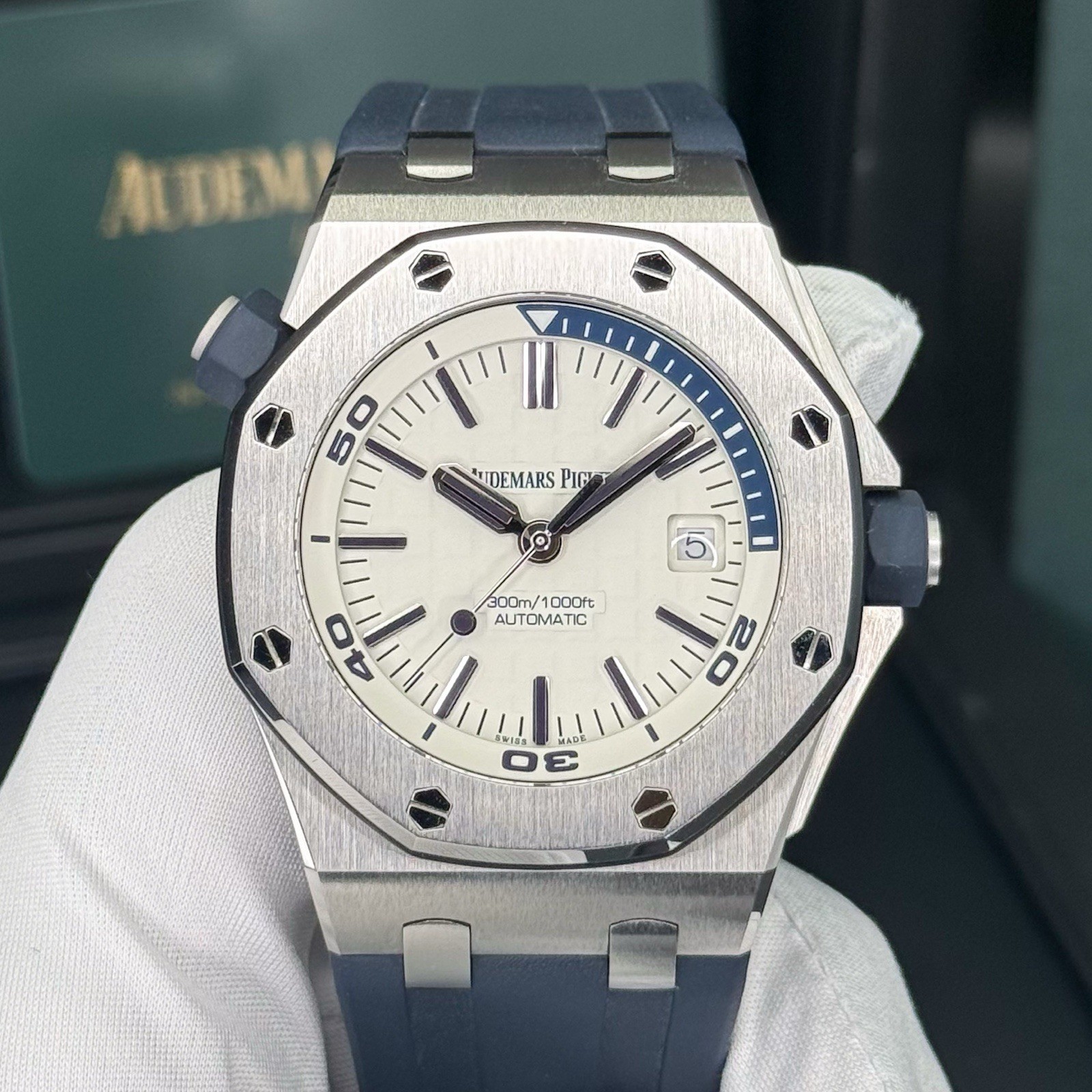 Audemars Piguet Royal Oak Offshore Admiral Men's Watch - 15710ST.OO.A010CA.01