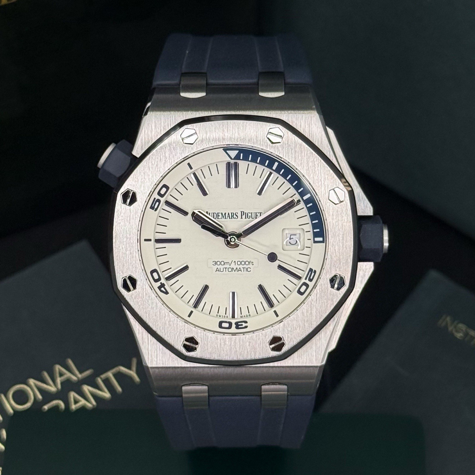 Audemars Piguet Royal Oak Offshore Admiral Men's Watch - 15710ST.OO.A010CA.01 - Image 6