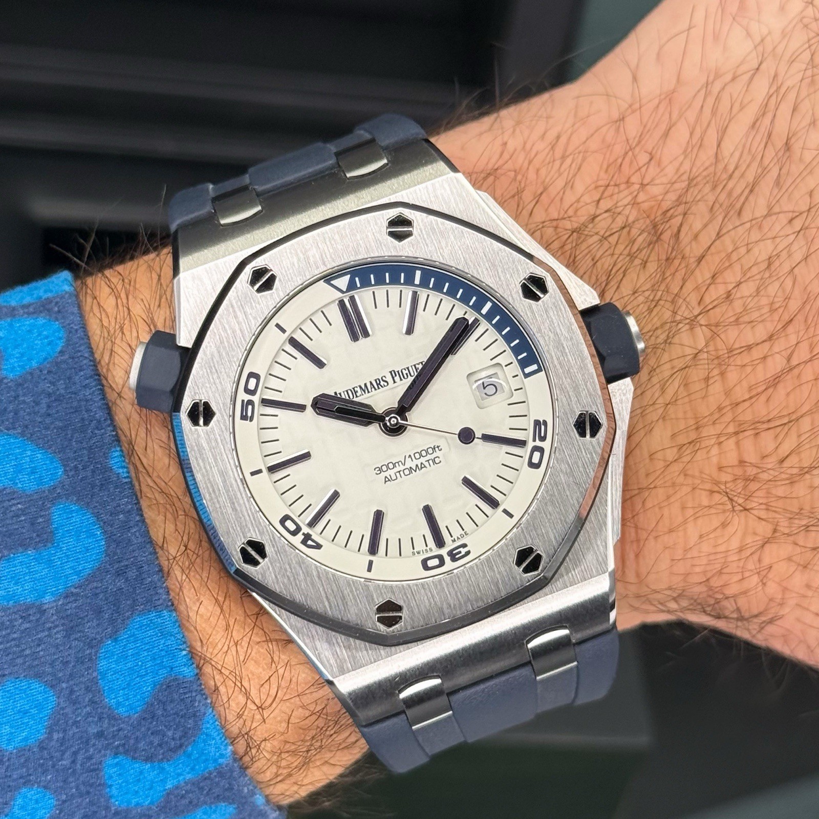 Audemars Piguet Royal Oak Offshore Admiral Men's Watch - 15710ST.OO.A010CA.01 - Image 12