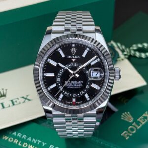Rolex Sky-Dweller 336934 Black Dial Jubilee Bracelet 42 mm