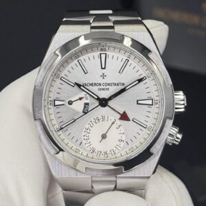 Vacheron Constantin Overseas Dual Time Silver Dial Watch - 7900V/110A-B333