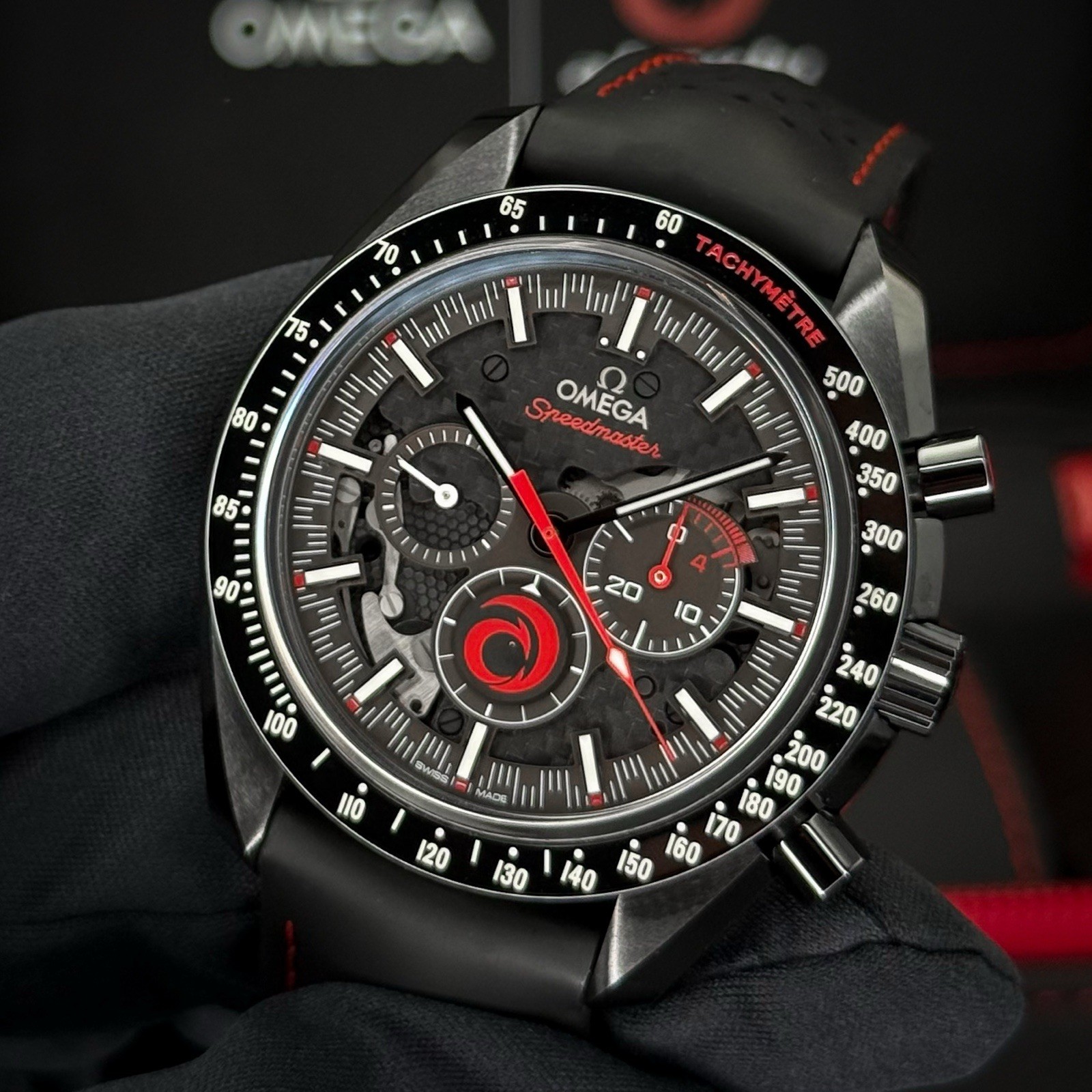 OMEGA Speedmaster Dark Side Of The Moon “Alinghi” Racing 311.92.44.30.01.002
