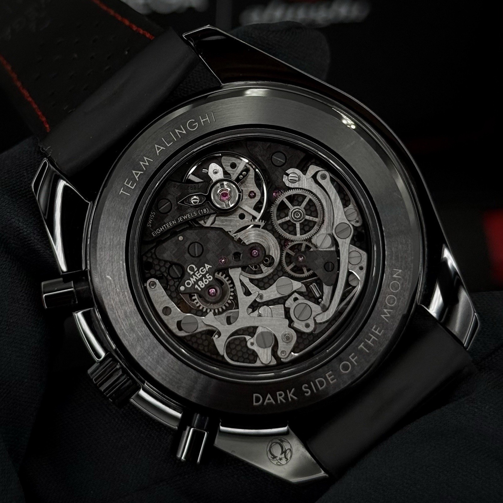 OMEGA Speedmaster Dark Side Of The Moon “Alinghi” Racing 311.92.44.30.01.002 - Image 12