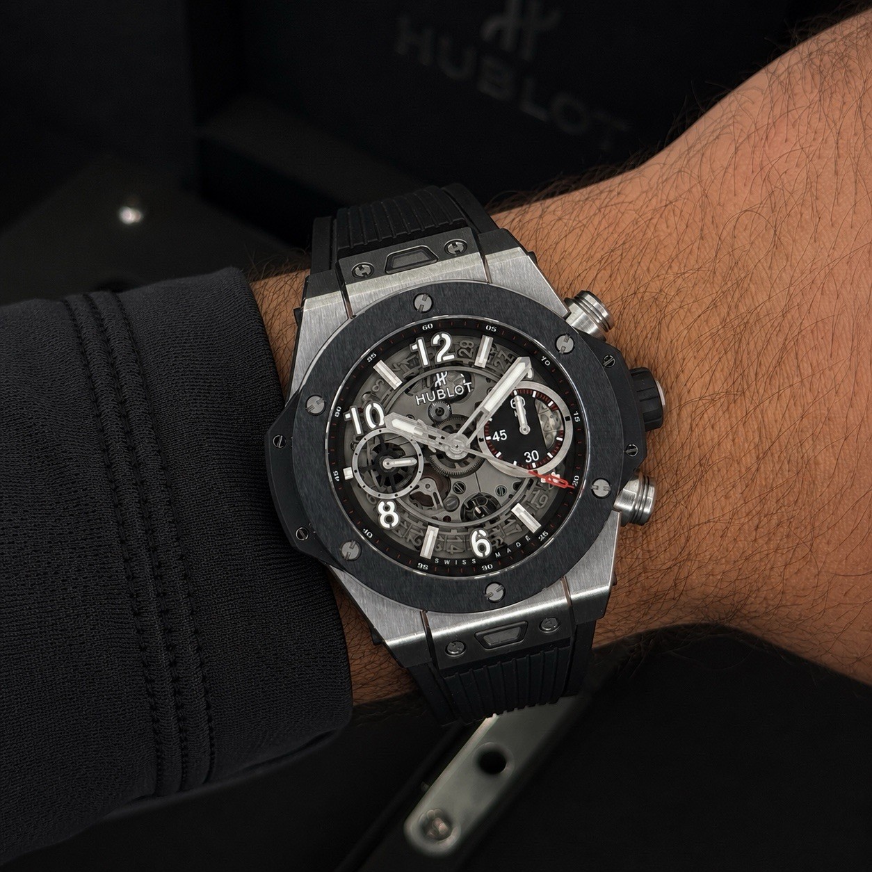Hublot Big Bang Unico Titanium Ceramic 42mm Men's Watch - 441.NM.1170.RX - Image 2