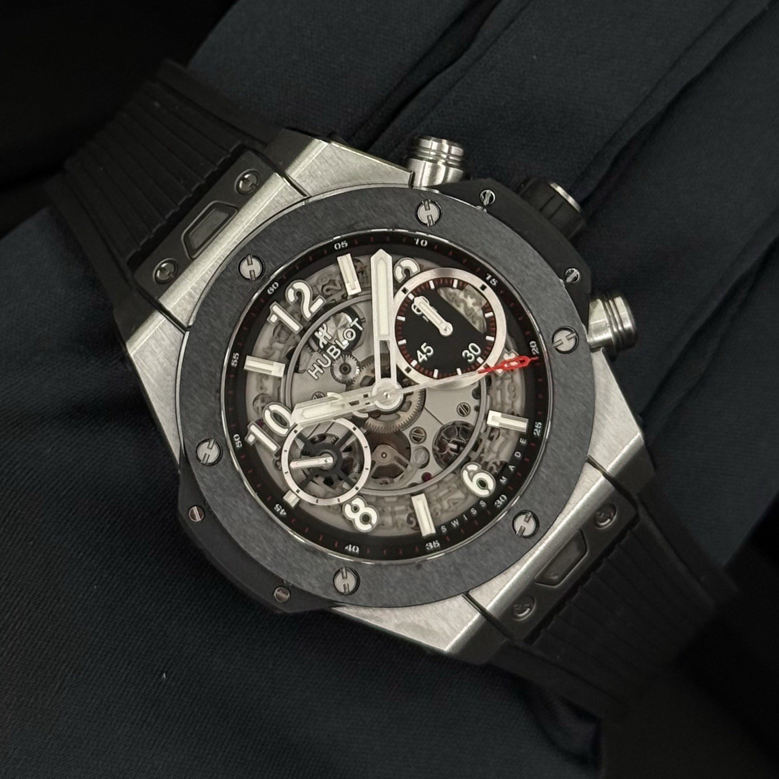Hublot Big Bang Unico Titanium Ceramic 42mm Men's Watch - 441.NM.1170.RX - Image 5