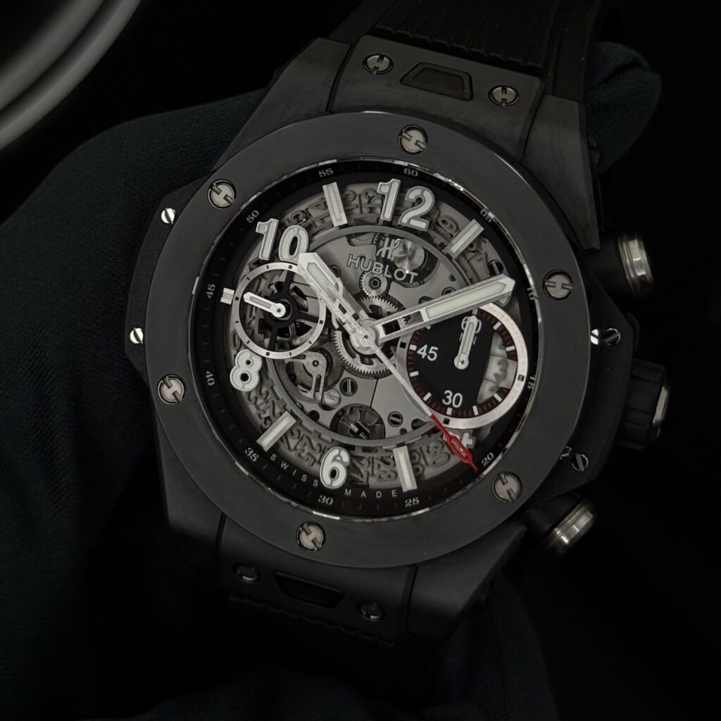 Hublot Big Bang Unico 42mm Black Magic Ceramic Watch - 441.CI.1170.RX